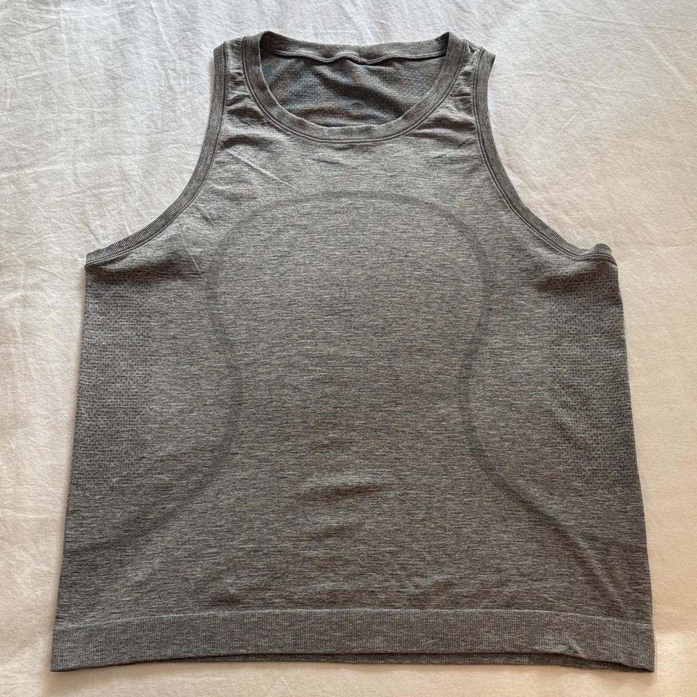 lululemon athletica Gray Tank Top